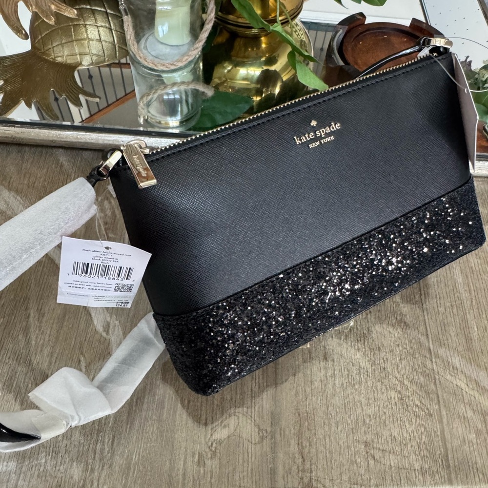 Kate spade glitter crossbody bag NWT